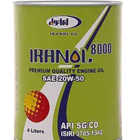 روغن موتور ایرانول 8000 فلزی