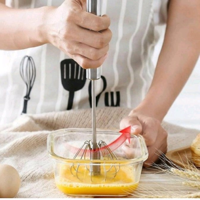 همزن فشاری دستی استیل