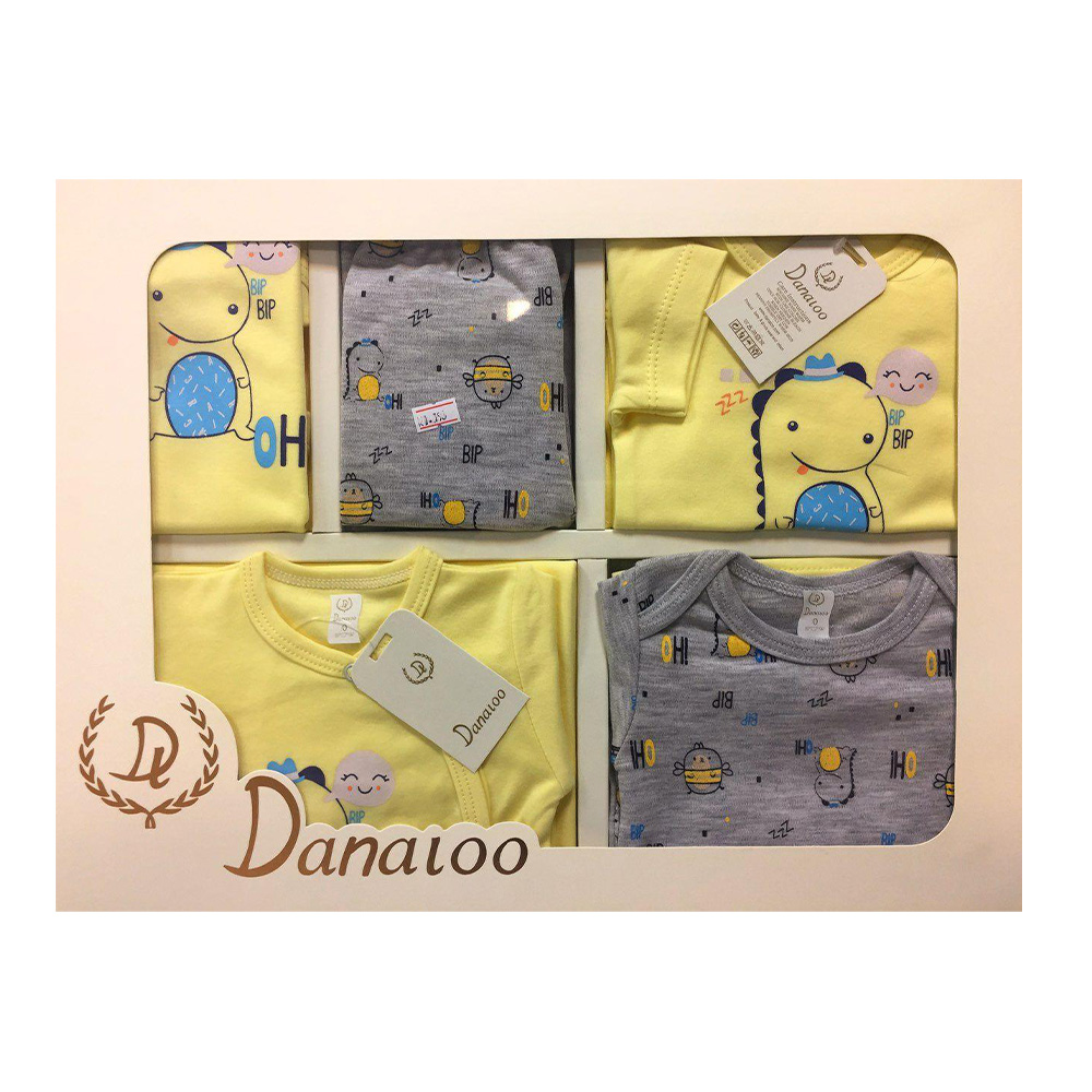 ست لباس19 تیکه طرح دایناسور دانالو danaloo