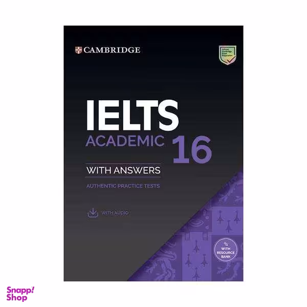 کتاب IELTS Cambridge 16 Academic / اثر جمعی از نویسندگان انتشارات کمبریج