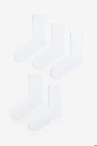 جوراب سفید مردانه 5 اورجینال H M H&amp;M