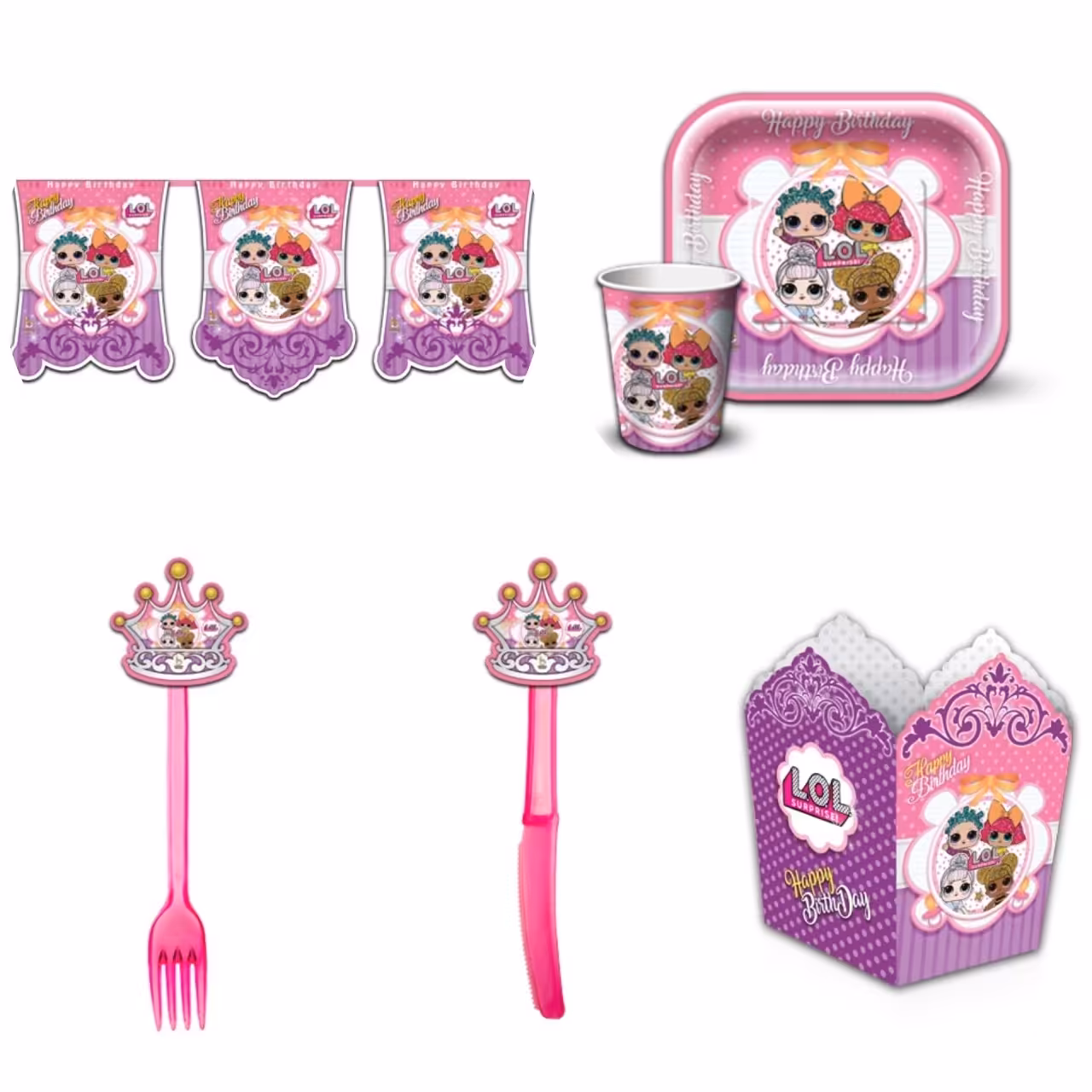 مجموعه 109 عددی تم تولد طرح ال او ال مدل LOL