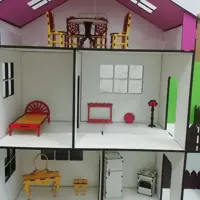 خانه عروسکی (باربی )خاله بازی عروسک بازی
