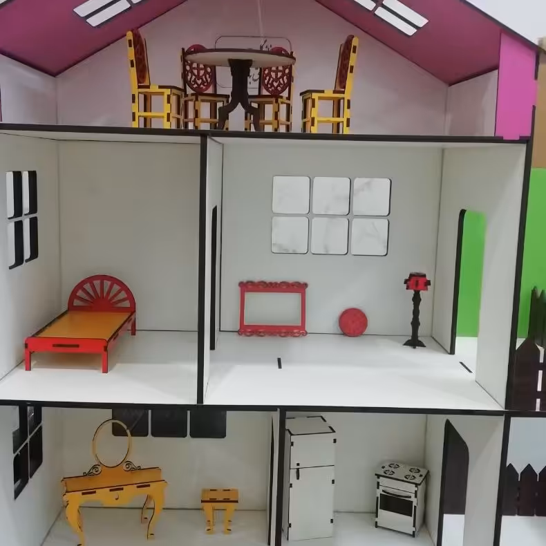 خانه عروسکی (باربی )خاله بازی عروسک بازی