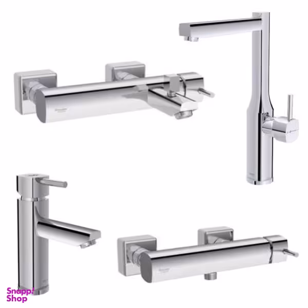 ست شیرآلات شودر مدل یونیک