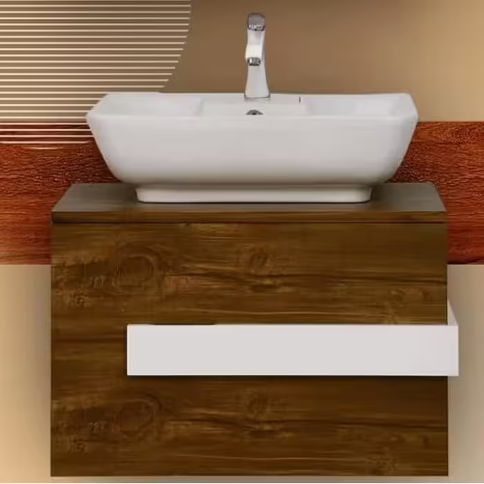 روشویی کابینتی مدل اورانتا ابعاد 40 در 60 تمام پی وی سی ضد آب ارسال به سراسر ایران