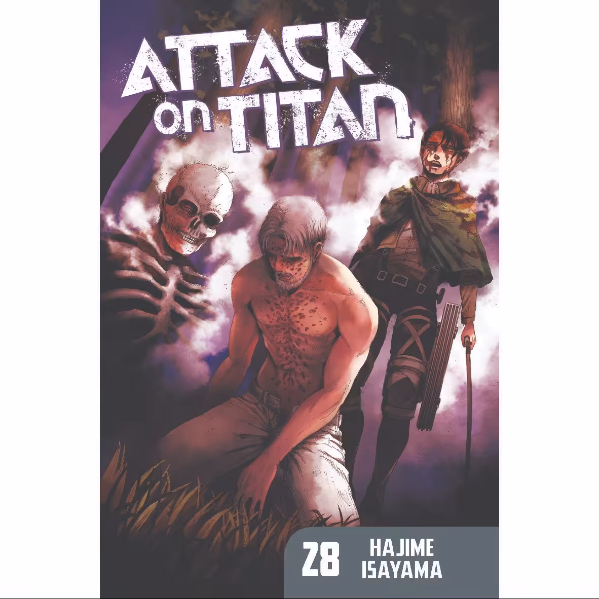 مانگا نبرد با تایتانها  28   attack on titan