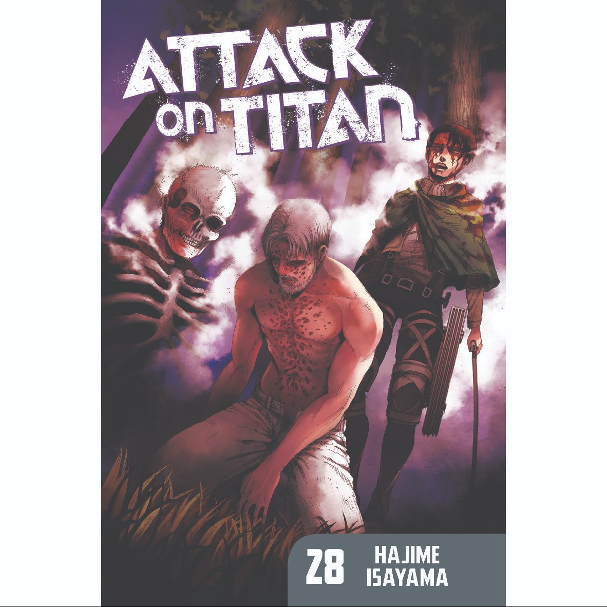 مانگا نبرد با تایتانها 28 attack on titan