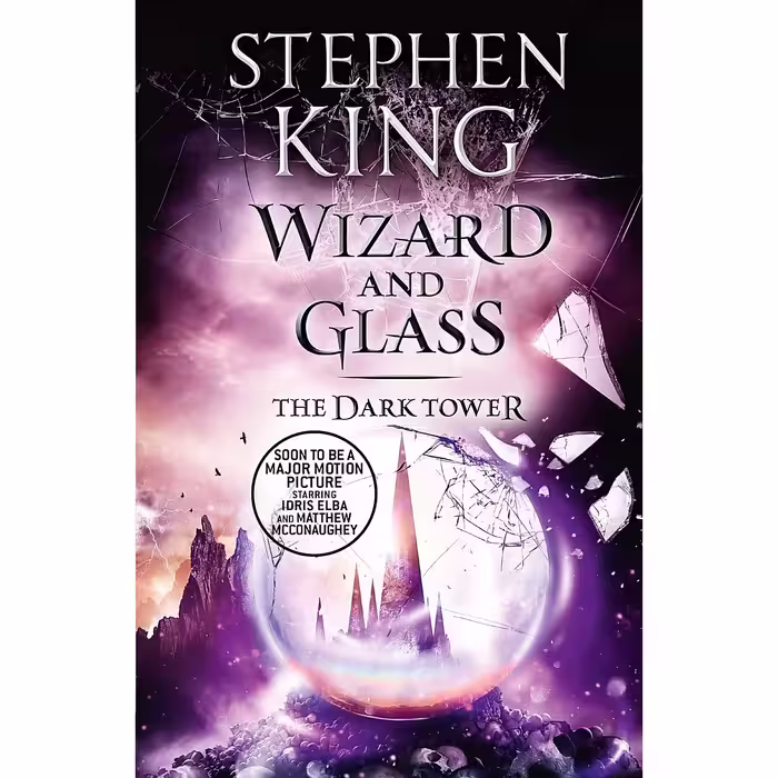 کتاب زبان اصلی Wizard and Glass اثر Stephen King انتشارات Hodder  Stoughton