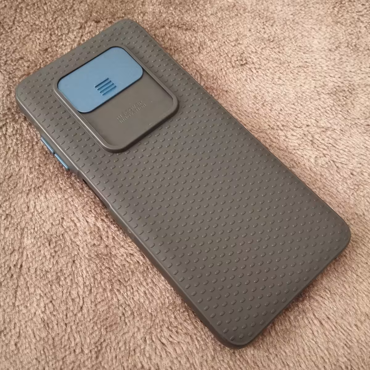 گارد - قاب - کاور کشویی آبی مناسب برای شیائومی  Poco X3 ( x3) - شیائومی  Poco X3 Pro ( x3pro) - X3 NFC 