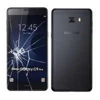 تعویض گلس گوشی موبایل گلکسی C9 Pro سامسونگ