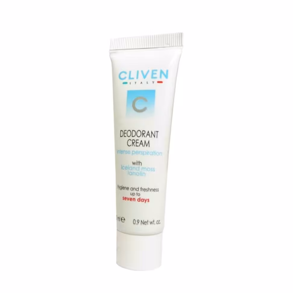 دئودورانت کلیون cliven  مام ضد تعریق کیلیون تیوپی اصلی کرم دئودورانت زیربغل ساخت ایتالیا 25 میل مام کلیون Cliven italy