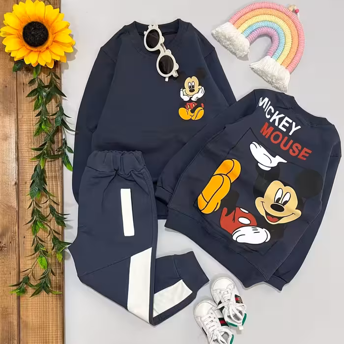 بلوز شلوار اسپرت میکی موس