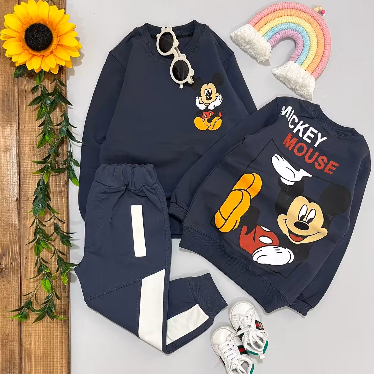 بلوز شلوار اسپرت میکی موس