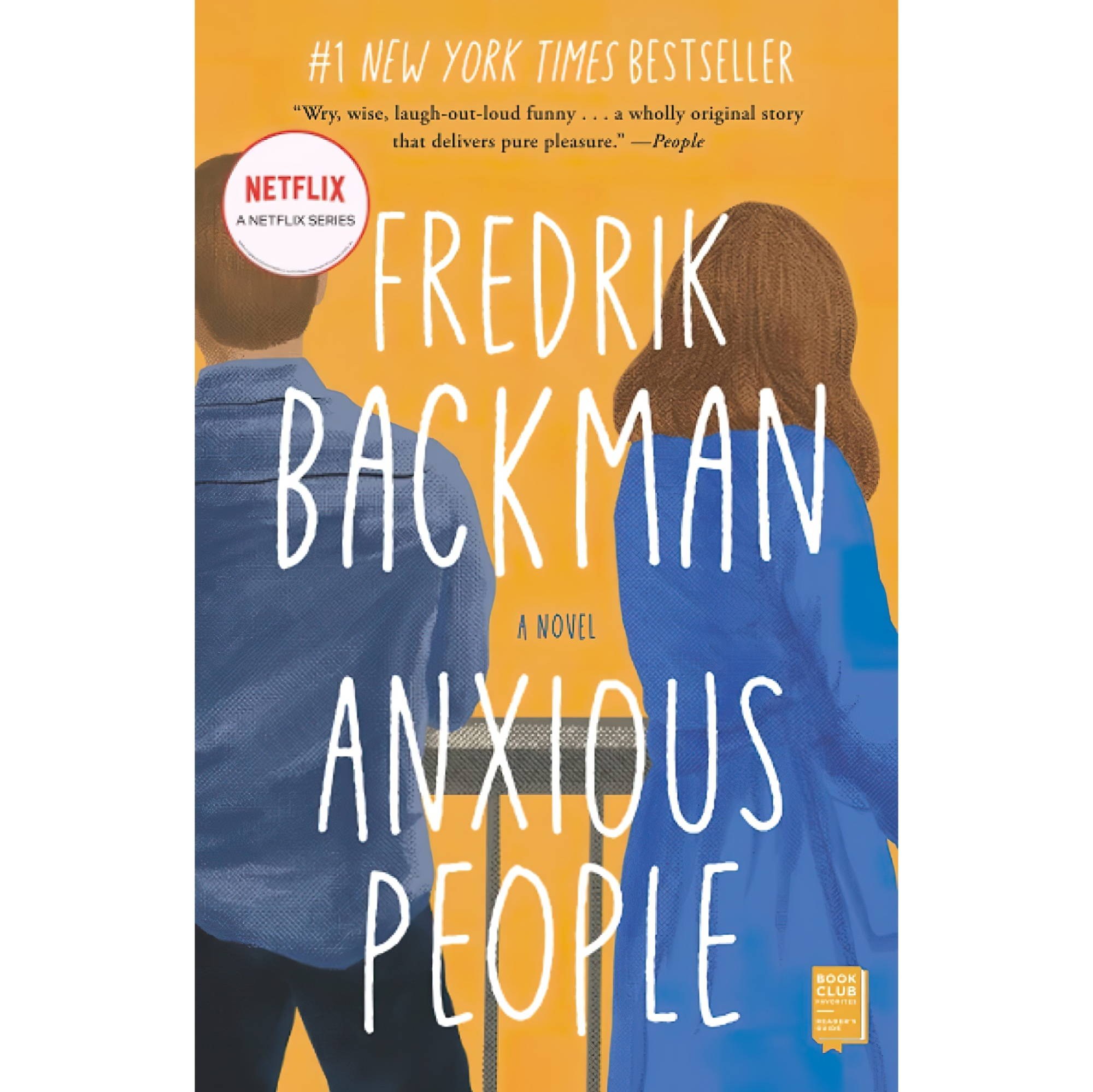 کتاب زبان اصلی Anxious People A Novel اثر Fredrik Backman