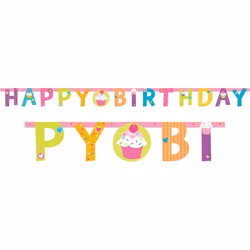 تم تولد کاپ کیک