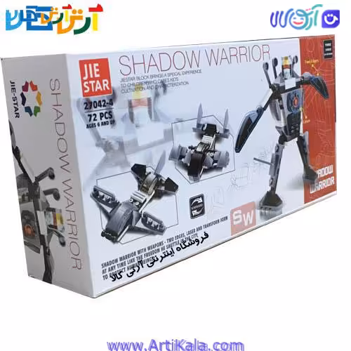 لگو ترنسفورمر جی استار 72 قطعه طرح Shadow Warrior