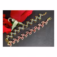 دستبند طرح برگ