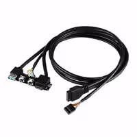 پورت جلوی کیس سیلورستون Type-A   Type-C   Audio   MIC