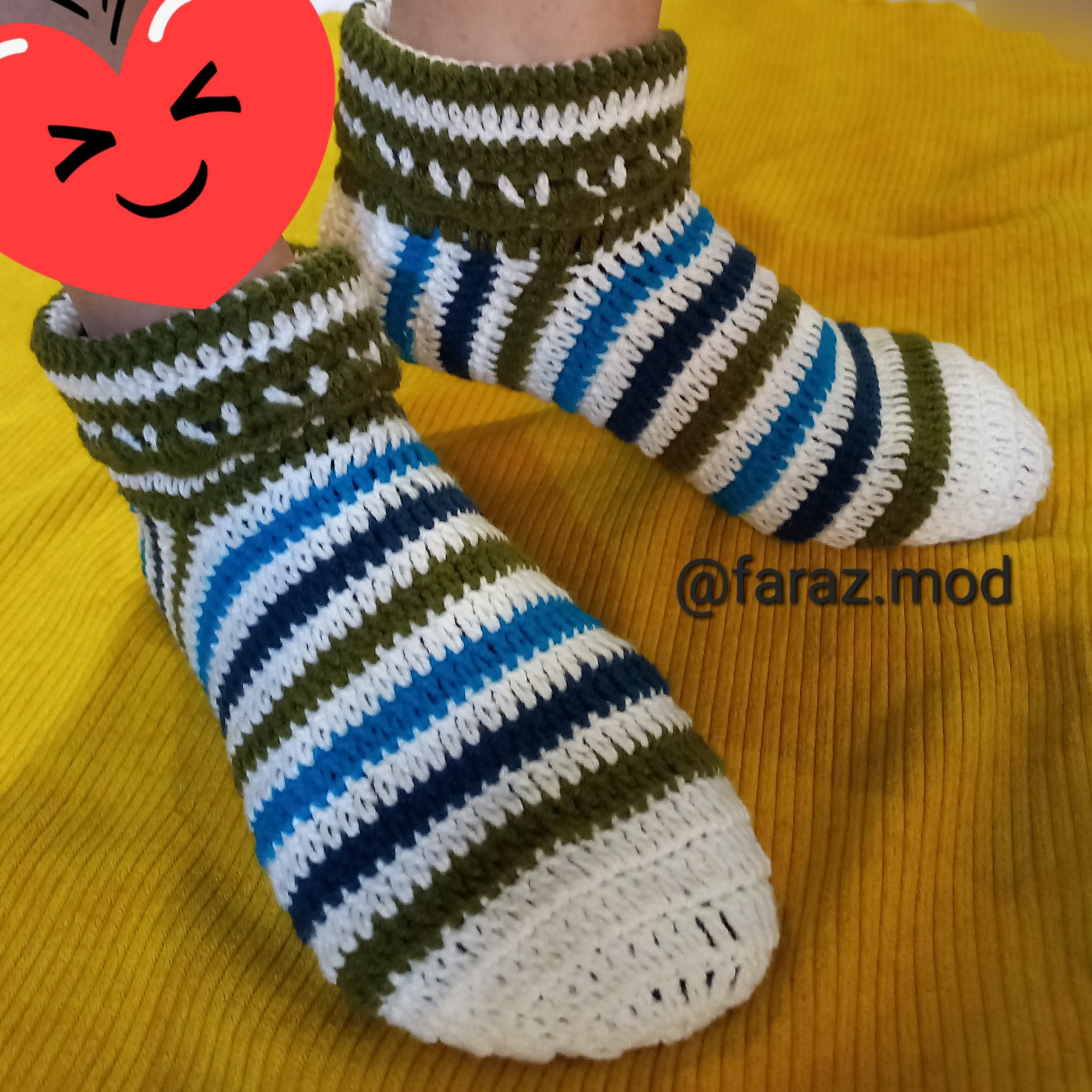 جوراب دستباف زنانه
