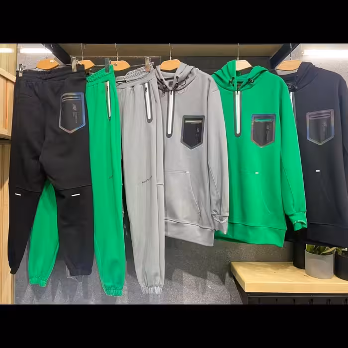 ست هودی و شلوار پارچه ترک گرماژ بالا تن خور مشابه نمونه اورجینال