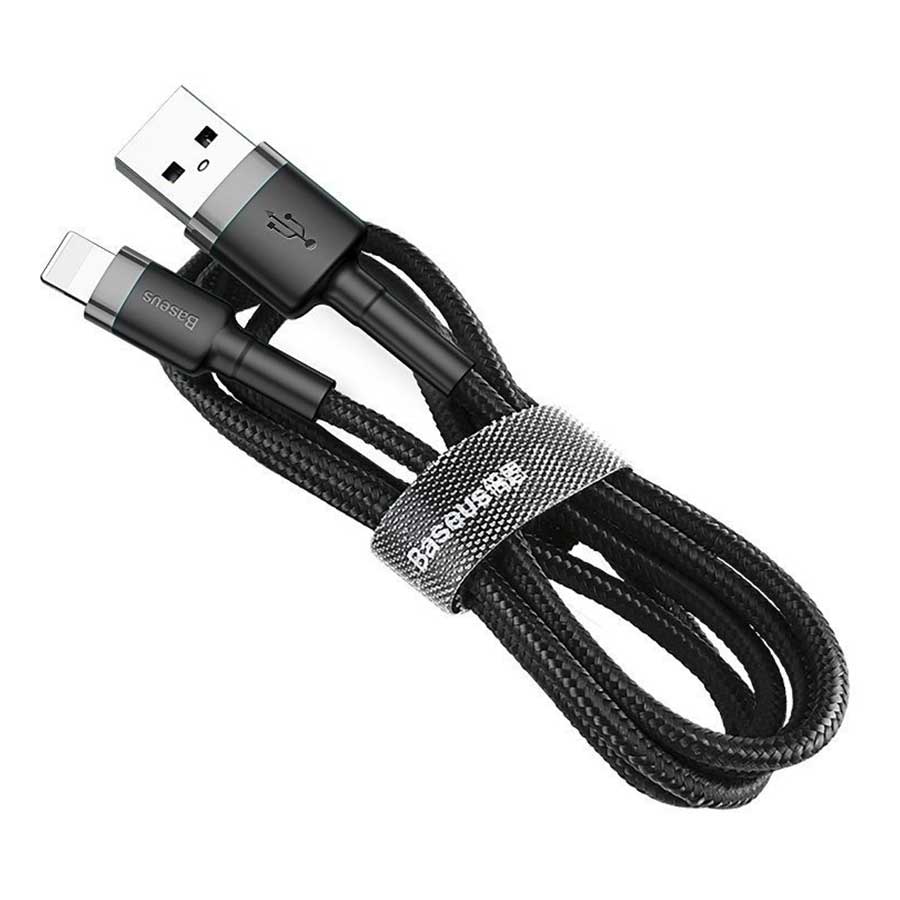 قیمت و خرید کابل تبدیل 1 متری USB به لایتنینگ بیسوس Cafule CALKLF-BG1 | یاس ارتباط