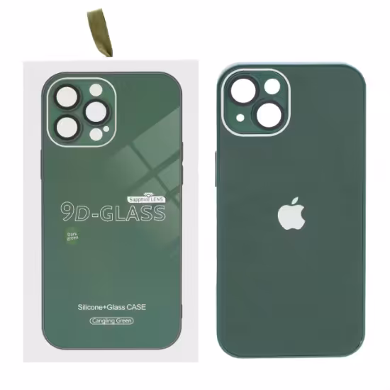 قاب گوشی اورجینال 9D-Glass محافظ لنز گلس دار مک سیف مدل iPhone 13 /14