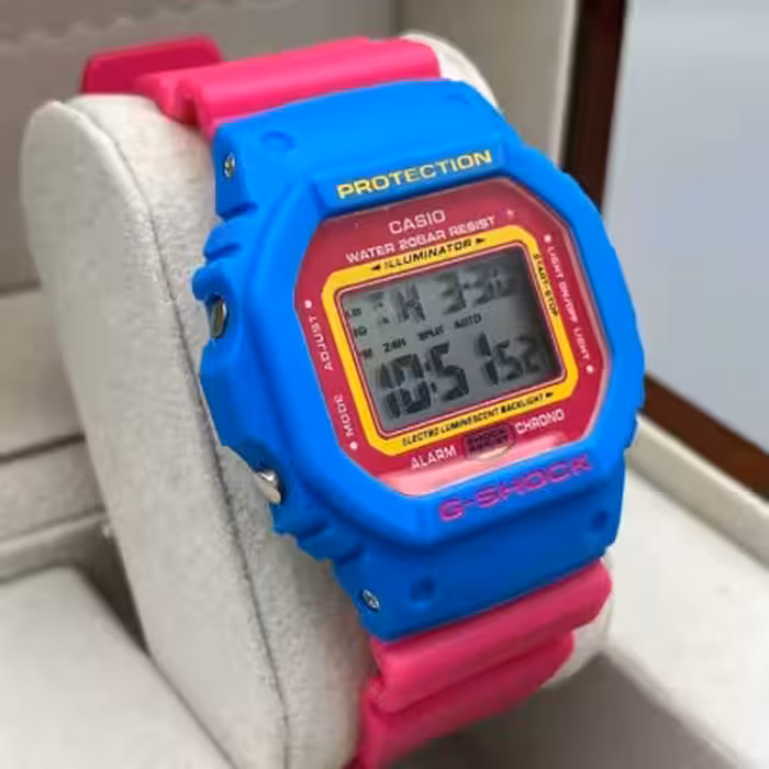 ساعت کاسیو وارداتی اسپورت رنگی 42316