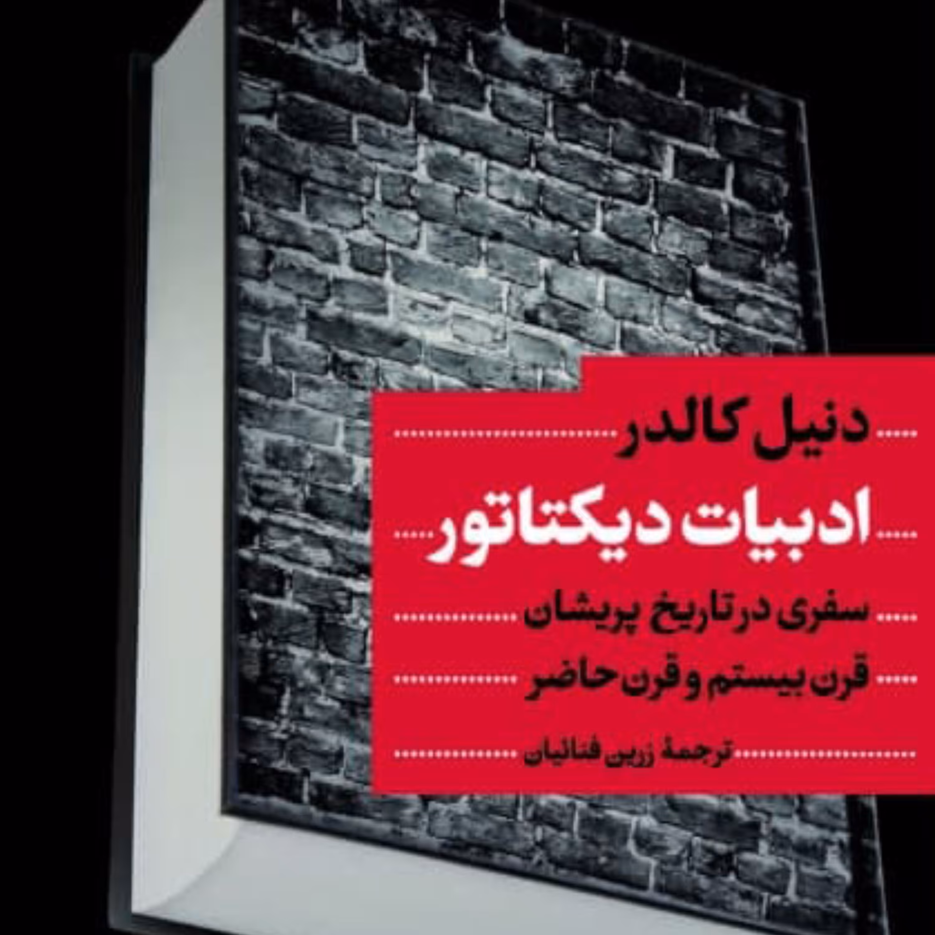 ادبیات دیکتاتور اثردنیل کالدر ترجمه زرین فنائیان نشر پارسه   