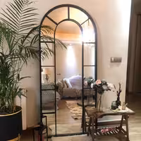 آینه قدی گنبدی(طرح پنجره ای)