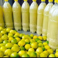 آبلیمو طبیعی خانگی بشکه1.5 لیتری