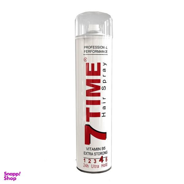 اسپری حالت دهنده مو سون تایم (7TIME) مدل Extra Strong حجم 250 میلیلیتر
