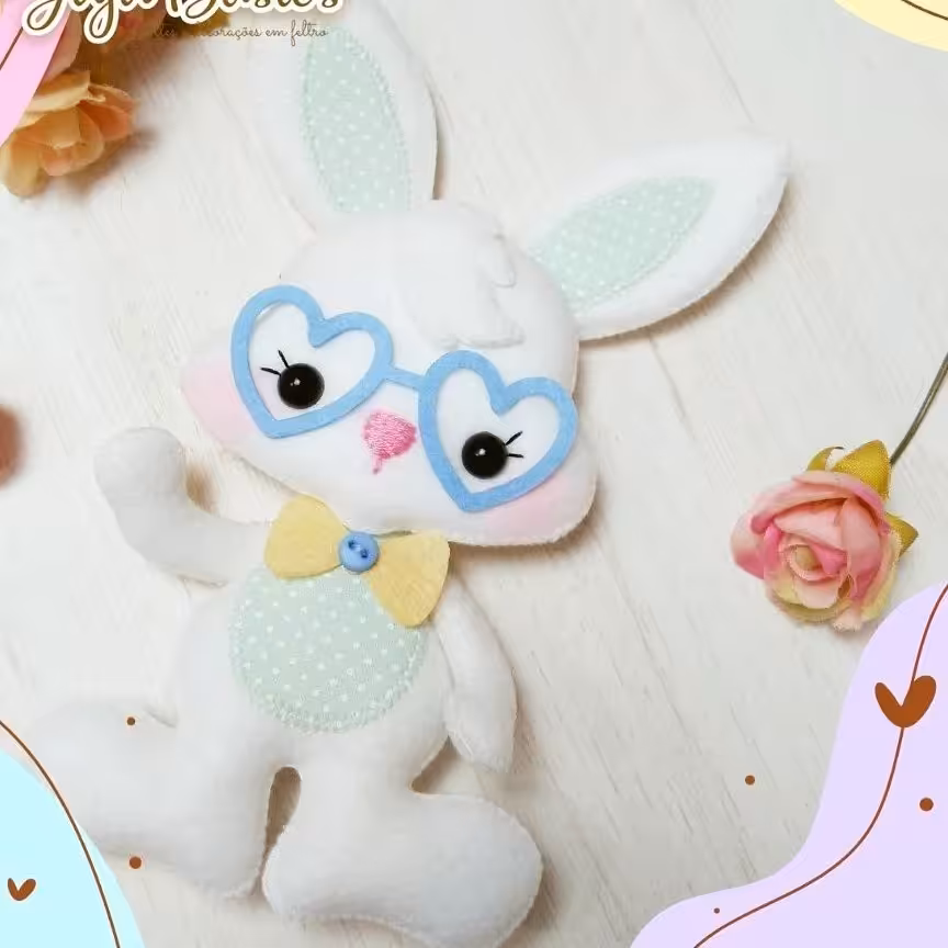 عروسک خرگوشی جهت تزئین