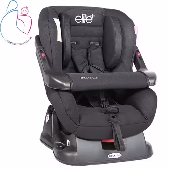 صندلی ماشین دلیجان مدل الیت پلاس(elite plus)رنگ مشکی