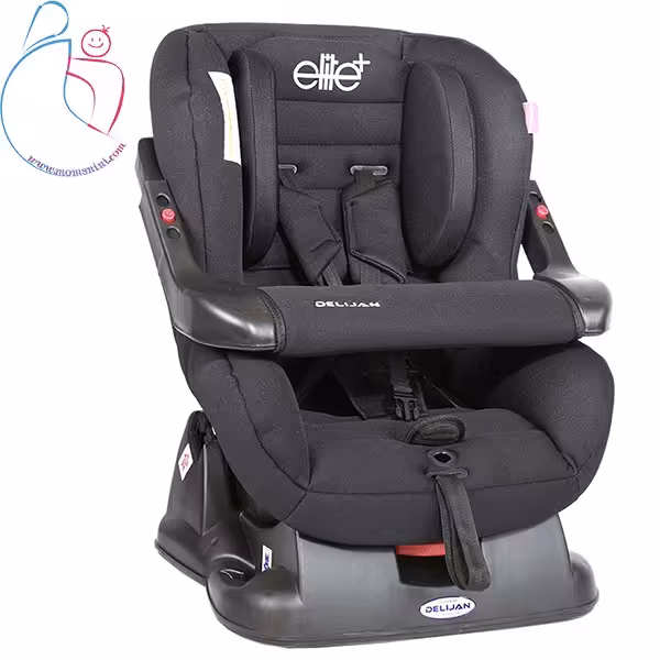 صندلی ماشین دلیجان مدل الیت پلاس(elite plus)رنگ مشکی