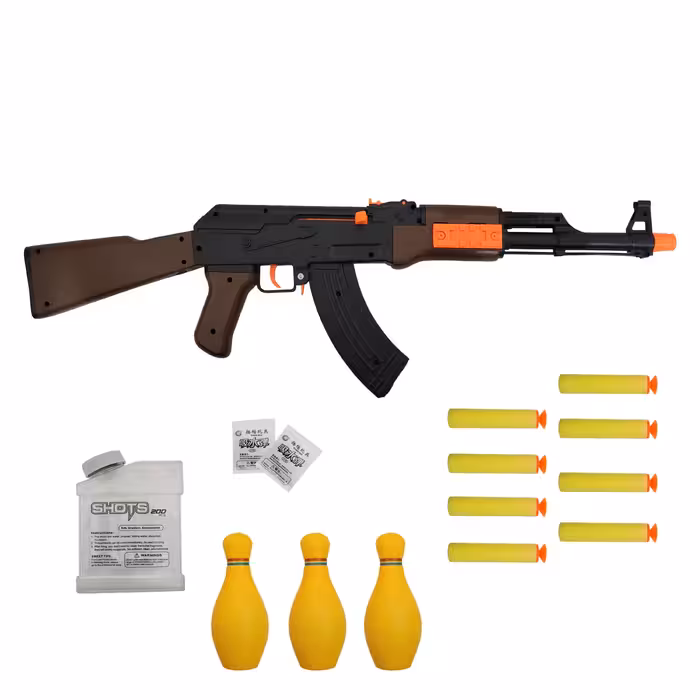 تفنگ اسباب بازی مدل کلاشینکف کد 909