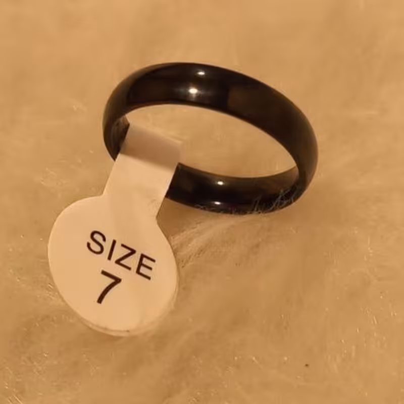 رینگ مشکی رنگ ثابت درسایز های7،9،16 
