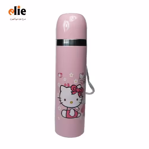 قمقمه فلزی مدل 900 طرح کیتی