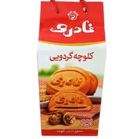 کلوچه گردویی نادری - 600 گرم بسته 12 عددی