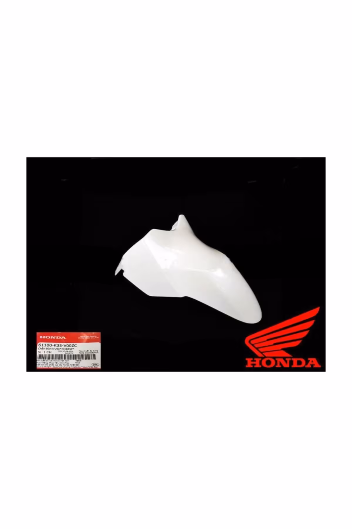 ست بدنه موتورسیکلت سفید HONDA PCX 150 14 17 FRONT FENDER DELTAFORCE