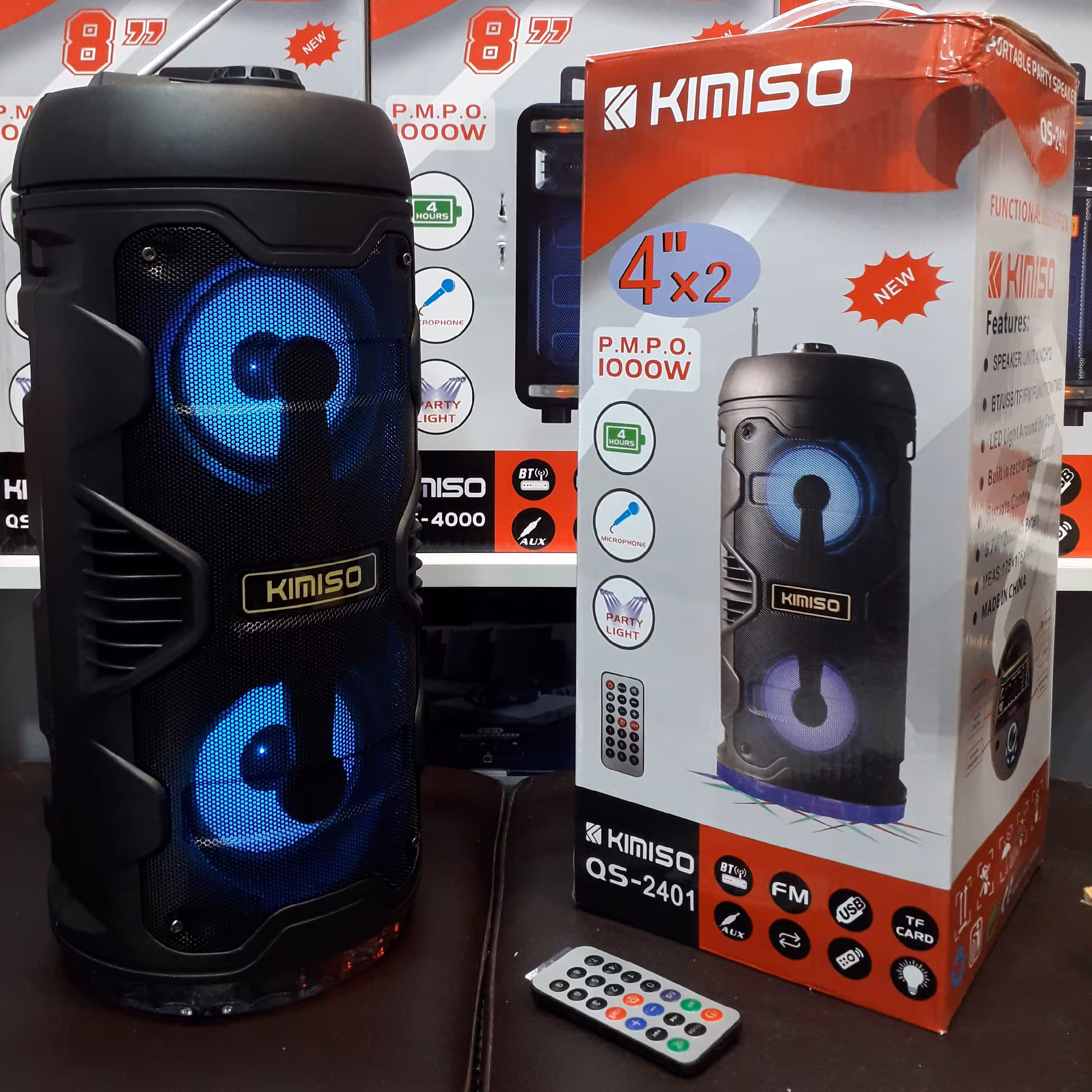 اسپیکر  شارژی kimiso مدل QS-2401