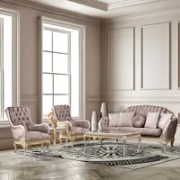 مبل کلاسیک آدونیس رنگ رزگلد