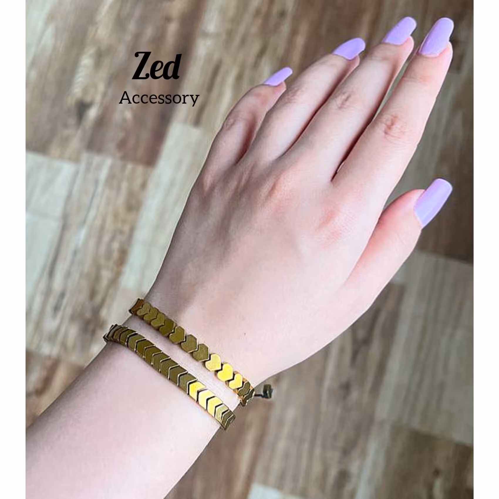 ست دستبند حدید قلبی و فلشی مردانه و زنانه با بند چرمی 