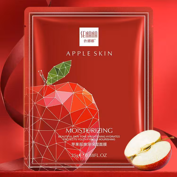 ماسک صورت ورقه ای سیب سنانا 