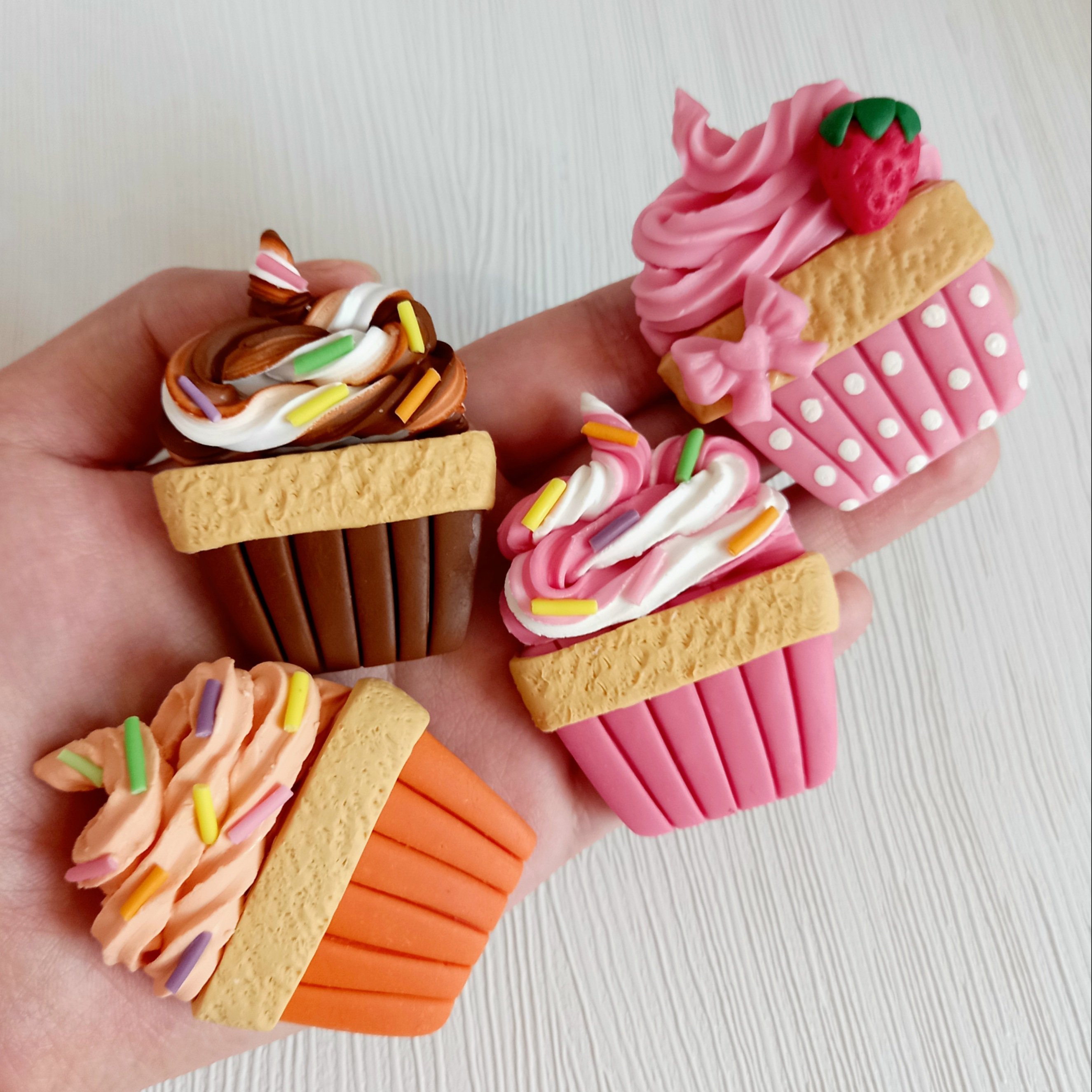 مگنت یخچال کاپ کیک یک عددی