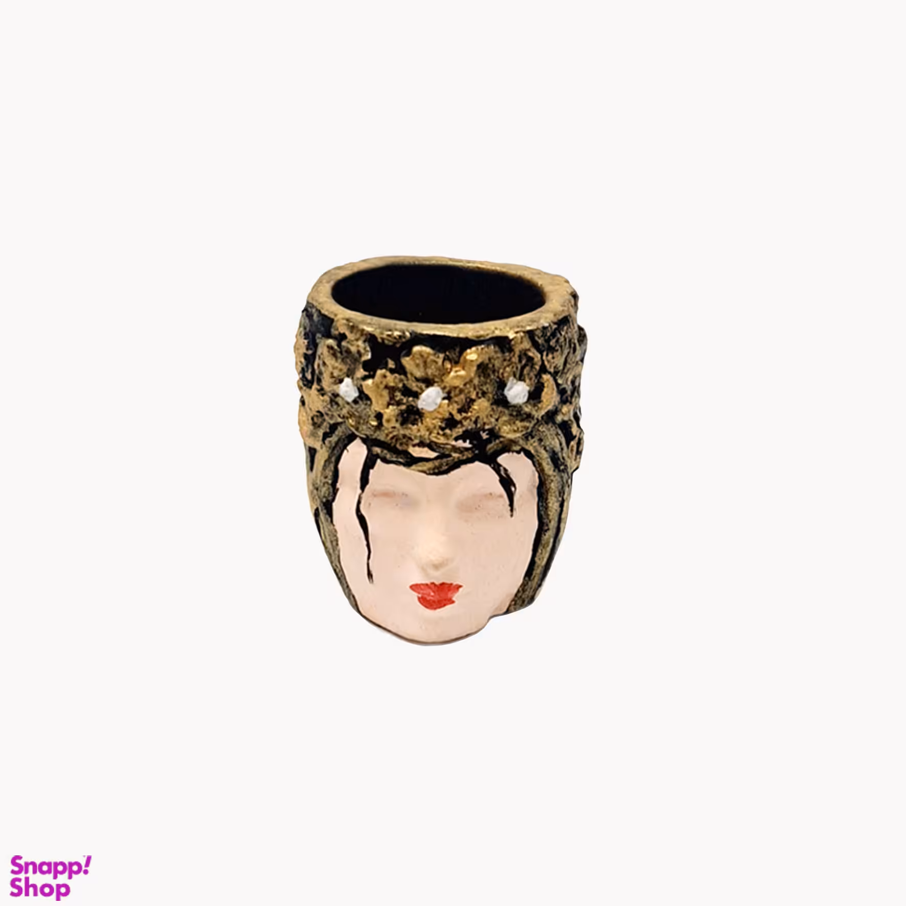 ظرف خلال دندان مدل دختر جنگلی