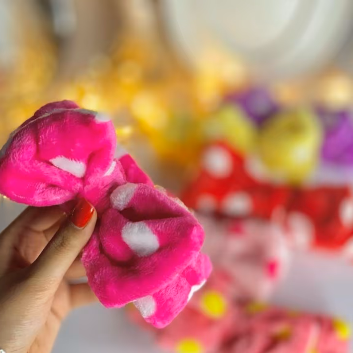 هدبند حوله ای 