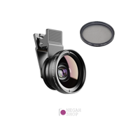 لنز گوشی موبایل Apexel APL-0.45WM به همراه فیلتر CPL 49mm