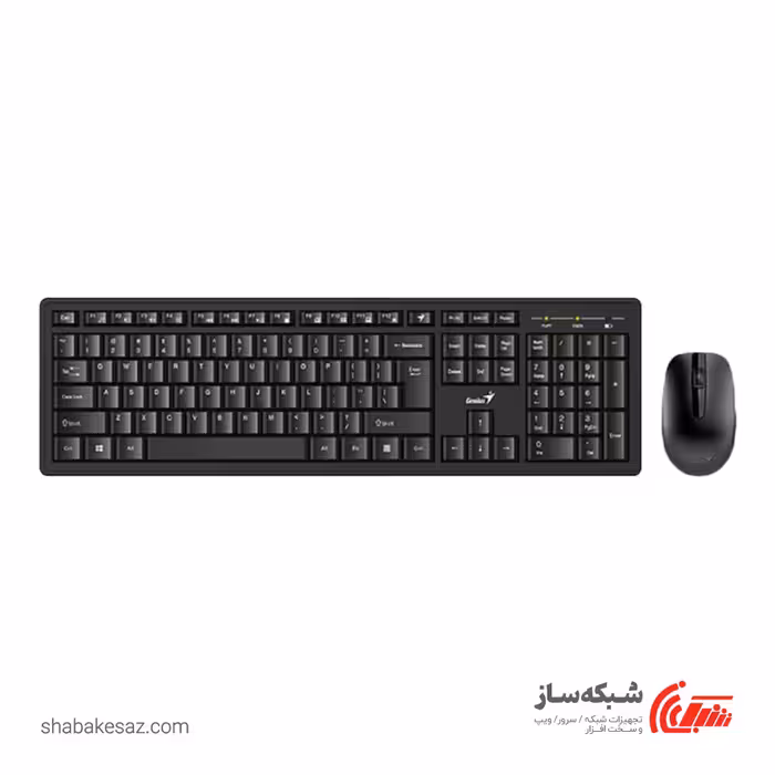 قیمت خرید کیبورد و ماوس جنیوس Genius KM-8200 - شبکه ساز