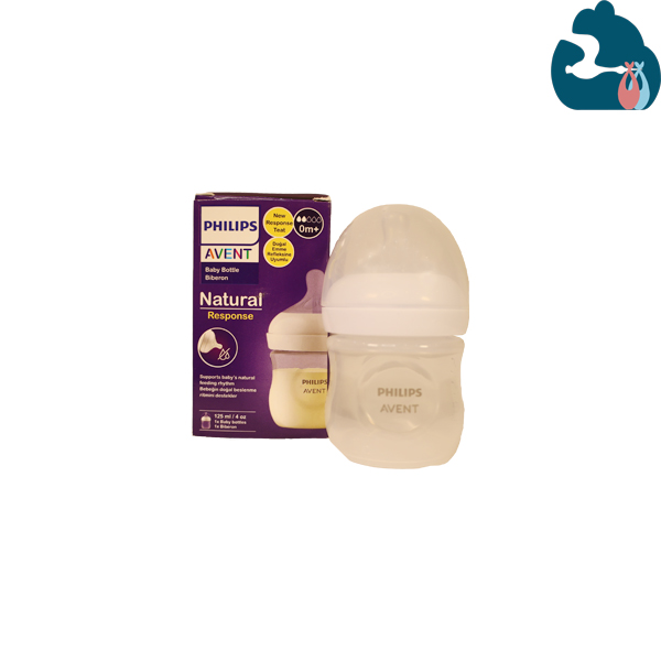 شیشه شیر طلقی 125 میلی لیتر اونت ریسپانس avent